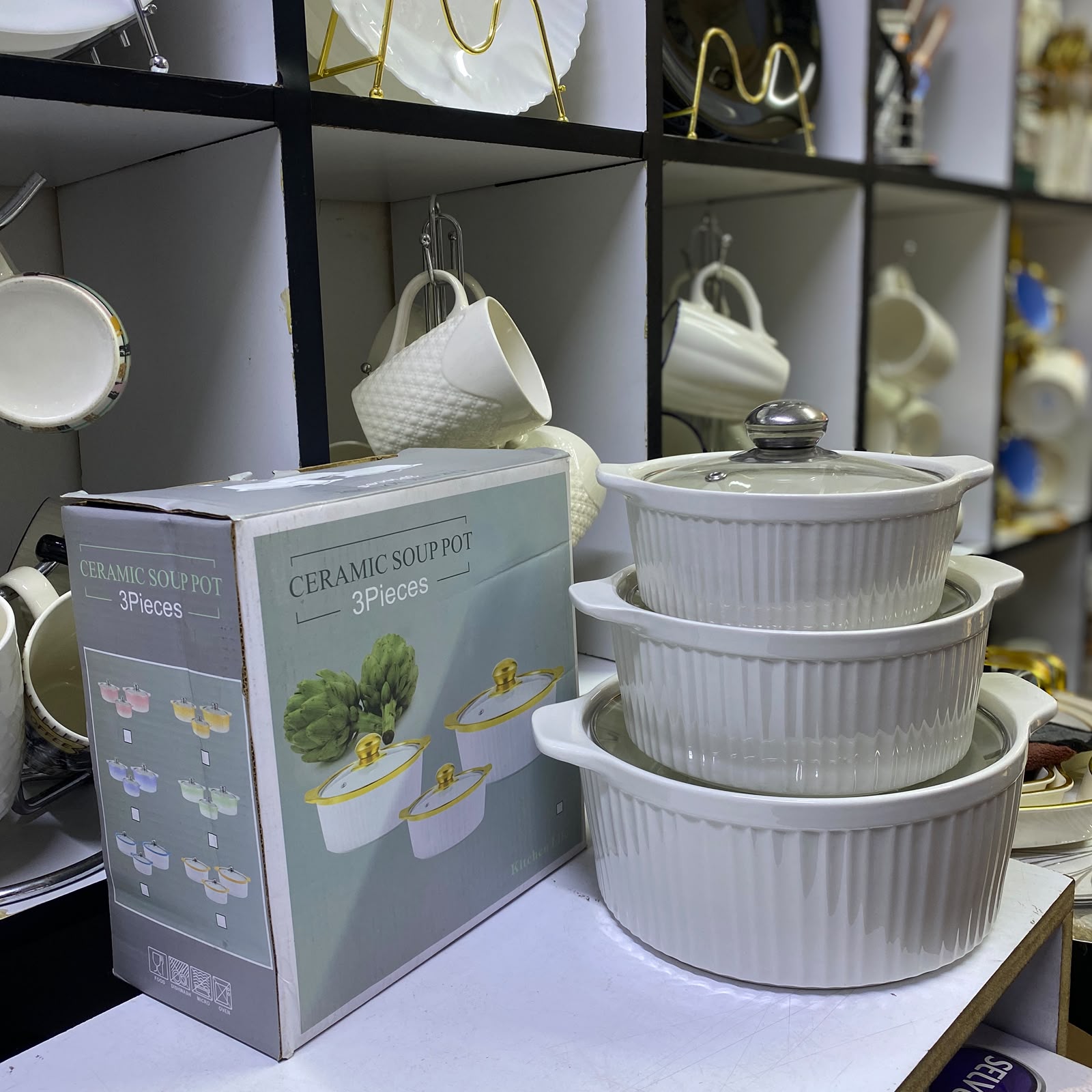 Ceramic Serving Pots