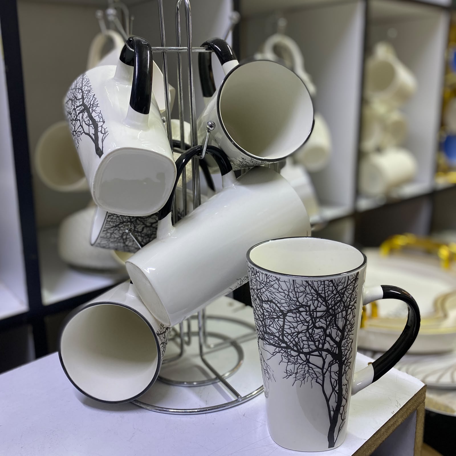 Tree Mug set of 6