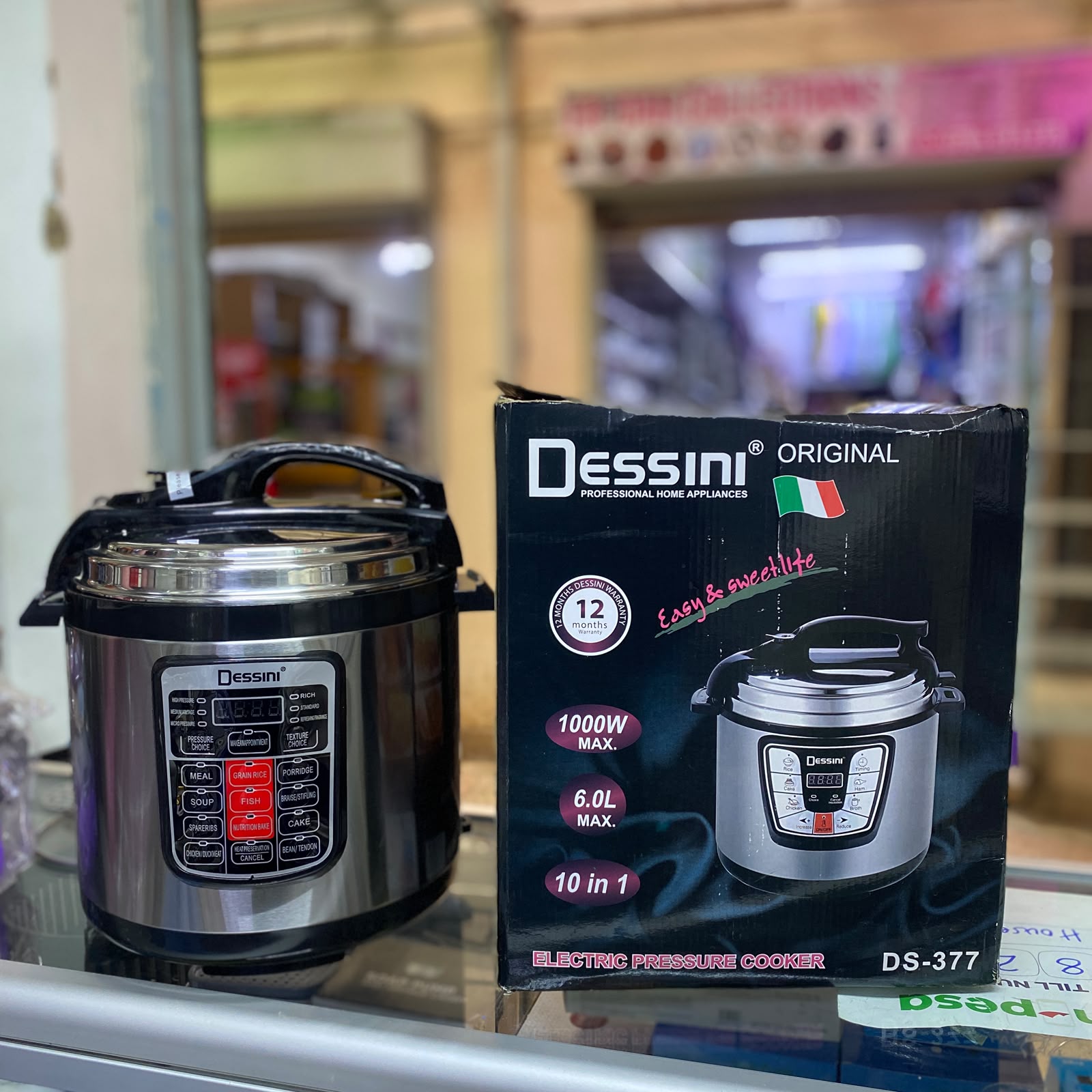 Dessini pressure cooker