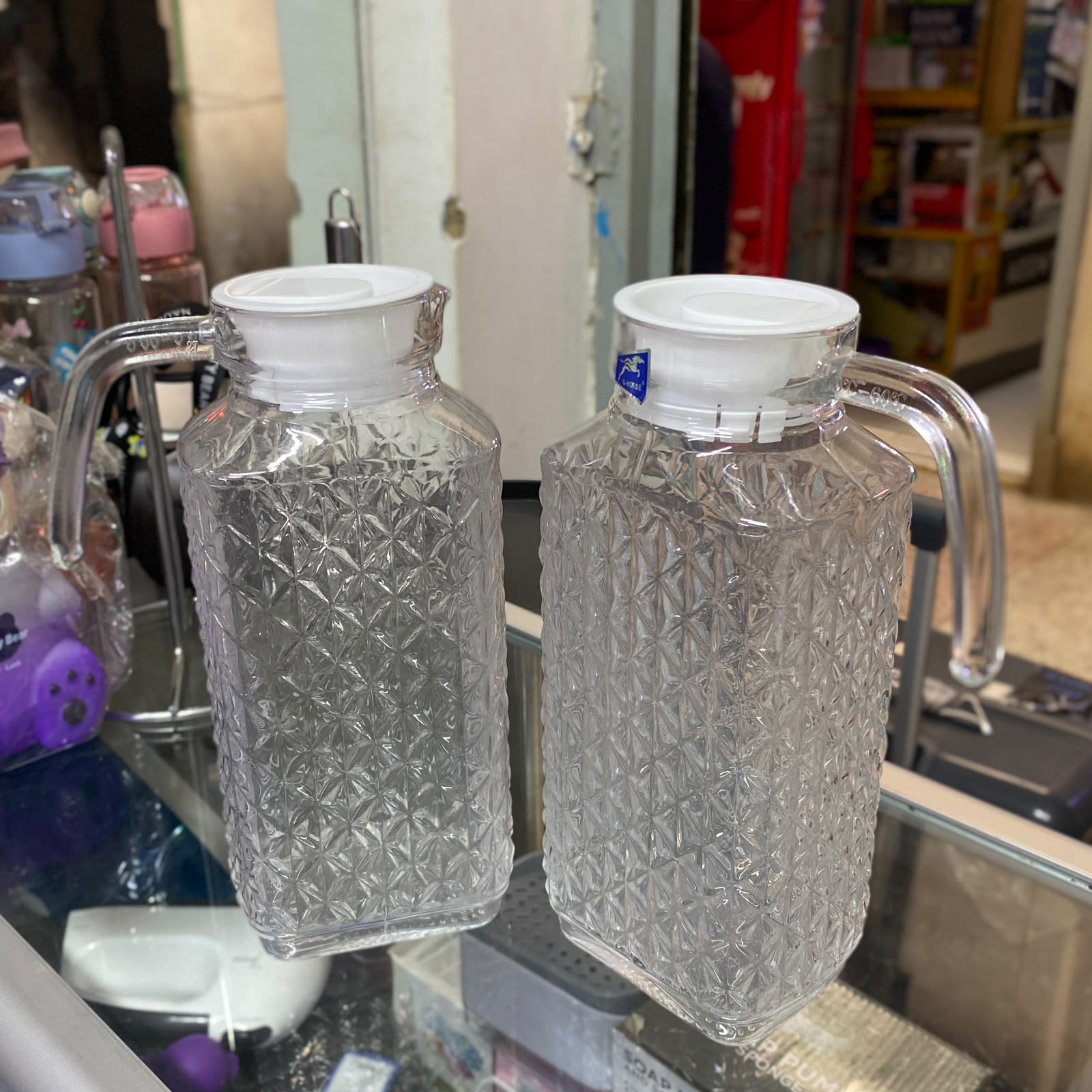 Clear Water Jug