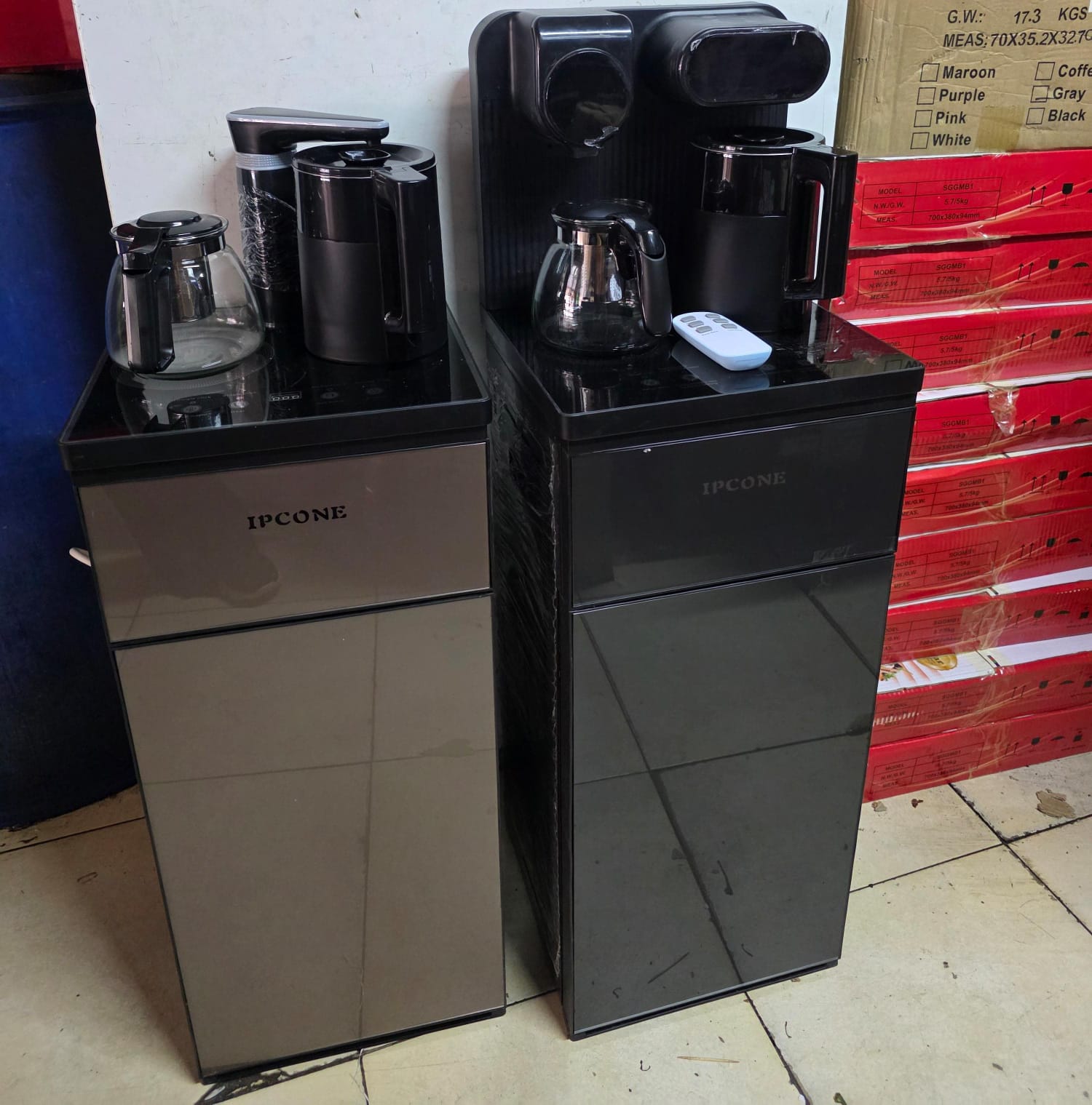 Water, tea and coffee dispenser