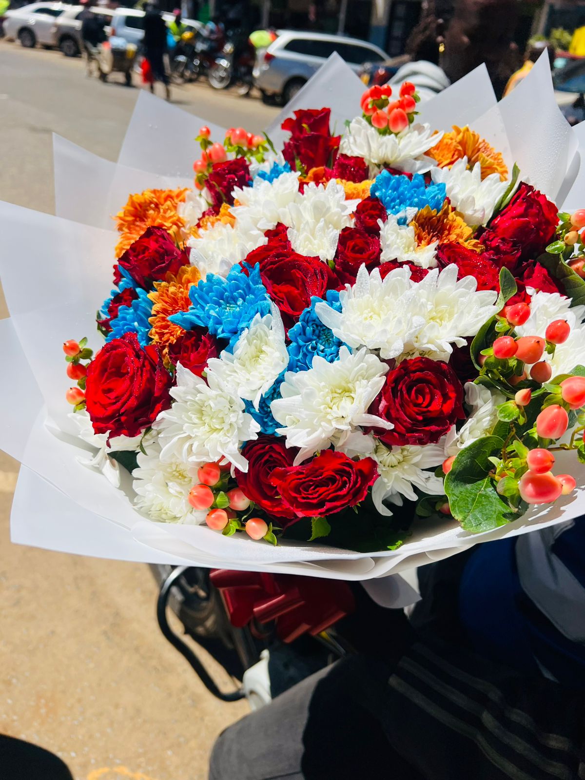 Summer flowers bouquet