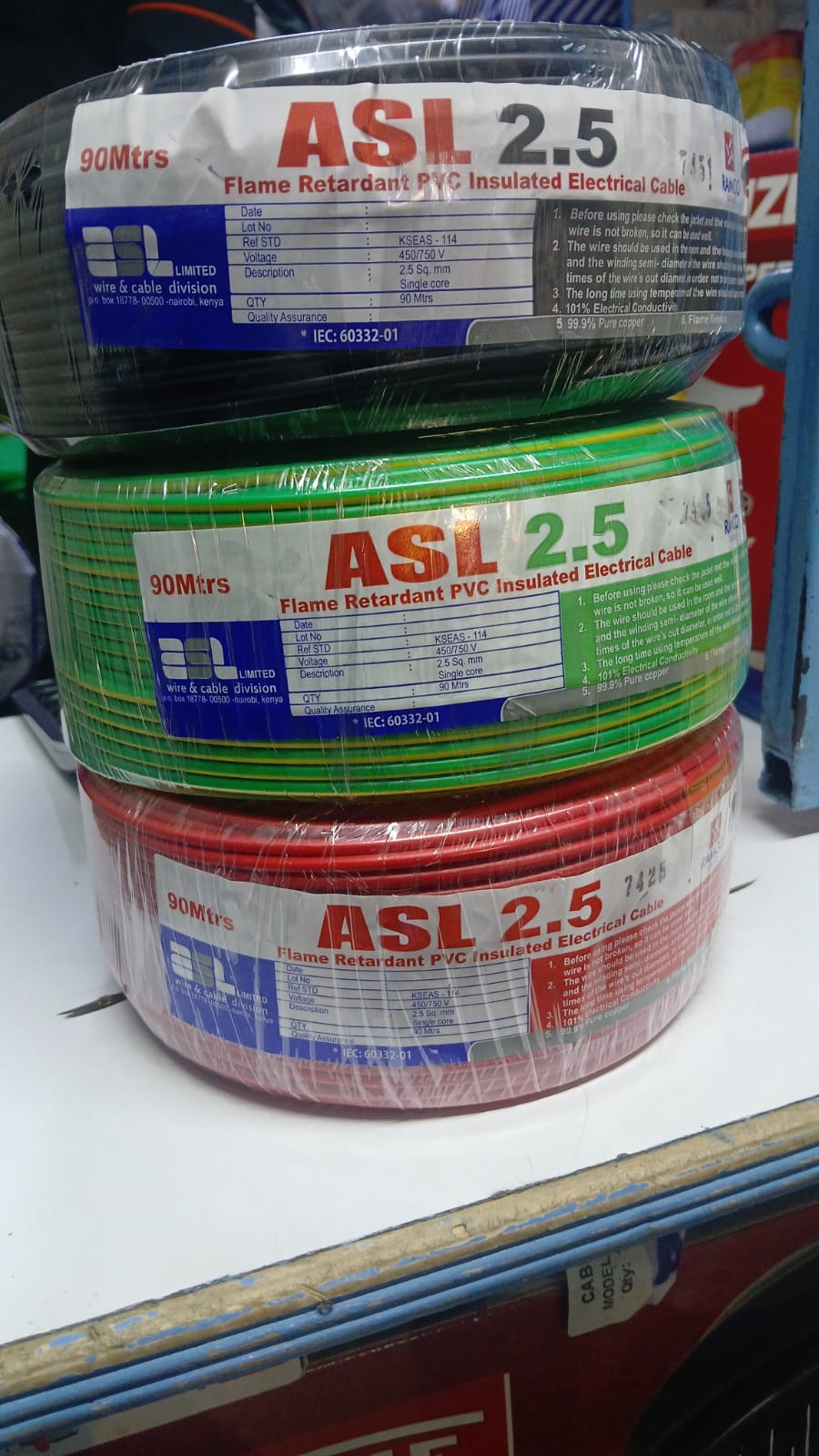 ASL Single Cables