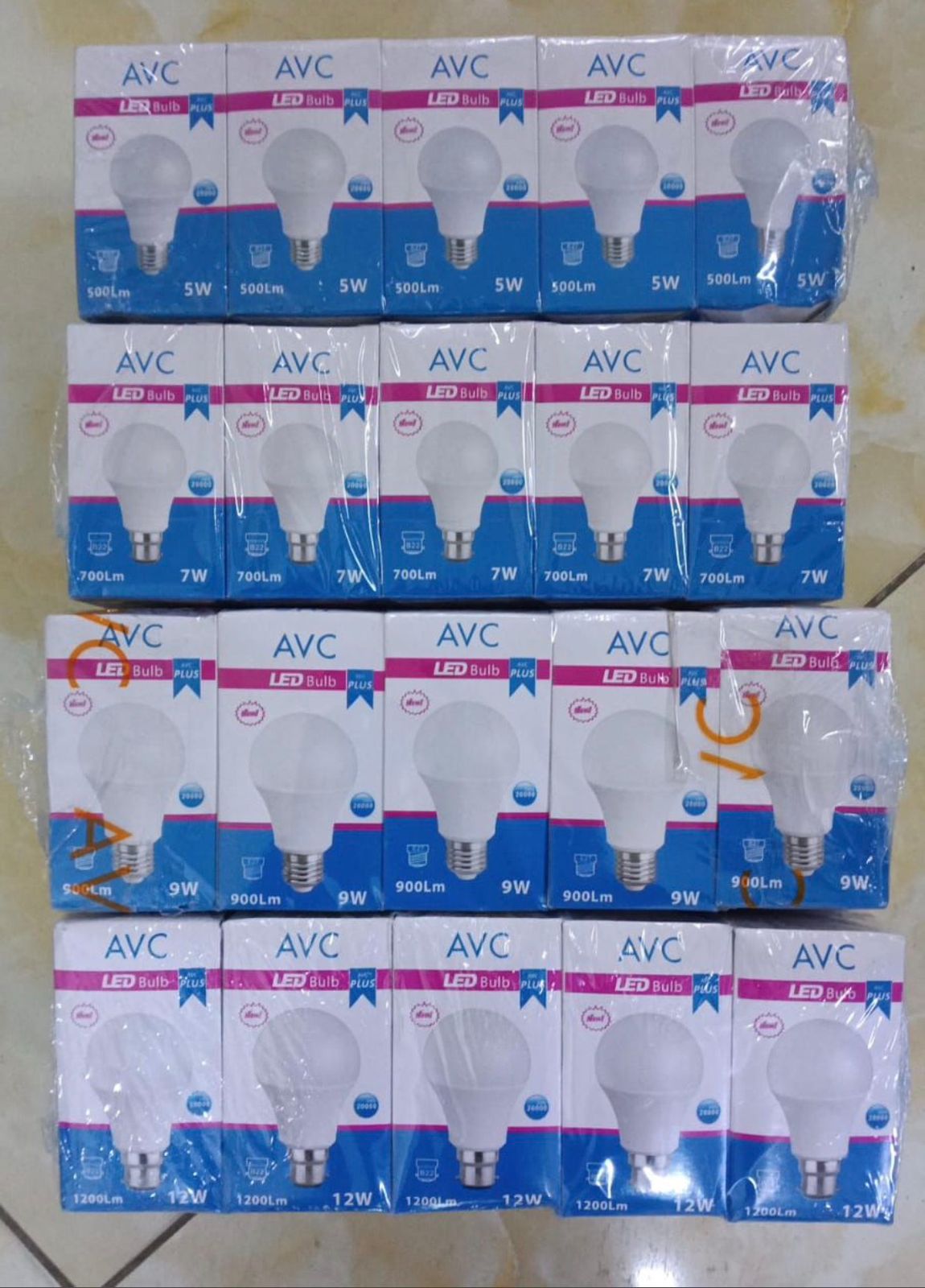 AVC Bulbs (Round)