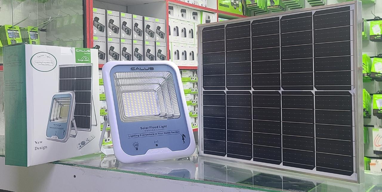 Calus Metallic Body SOLAR FLOODLIGHTS