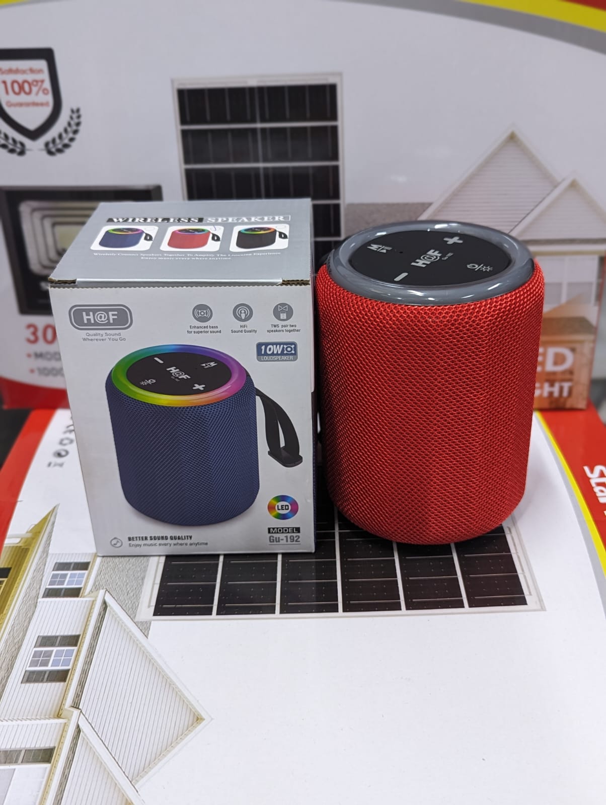 H@F Model Gu-192 Portable Bluetooth Speaker
