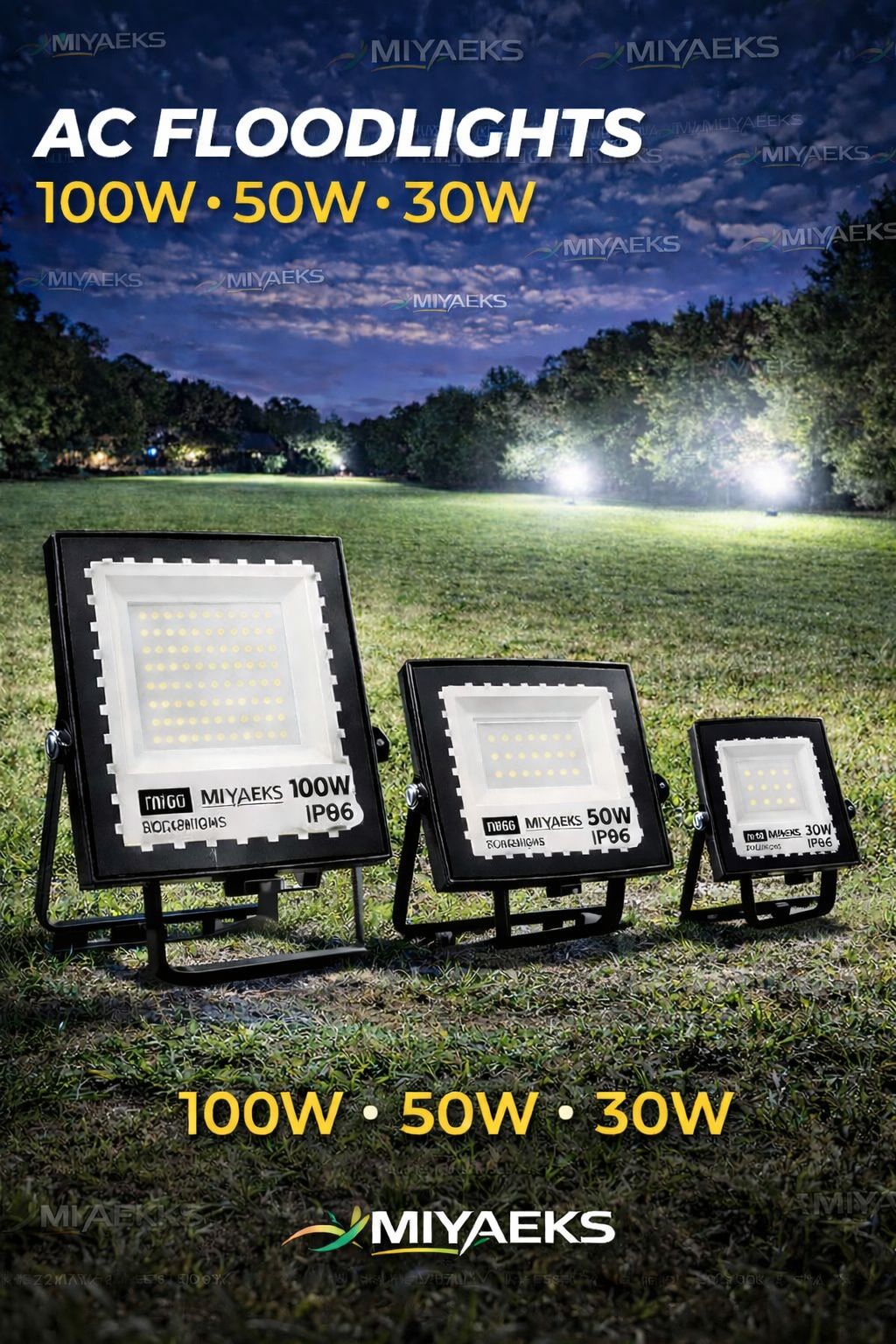 MIYAEKS Mini Floodlights