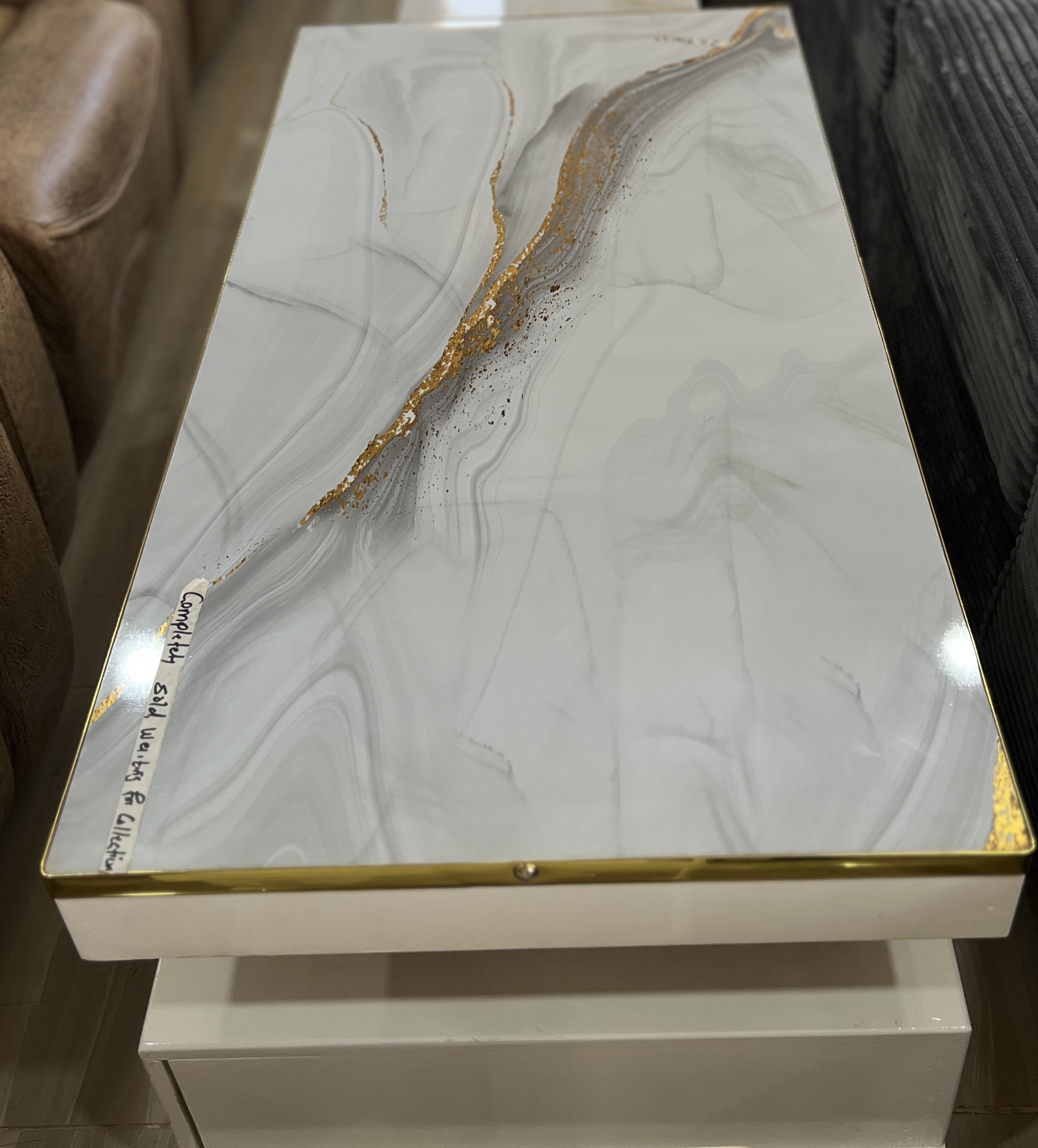 Marble table