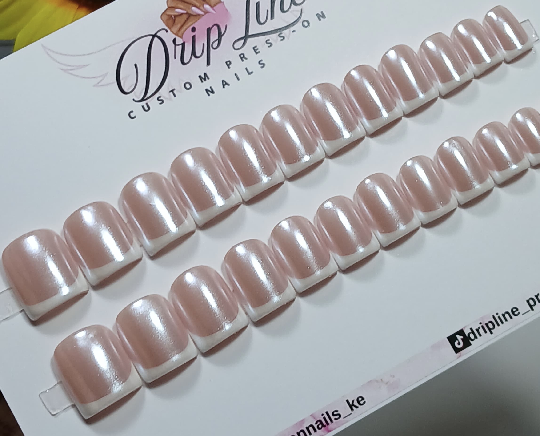 Almond W/ White Tips