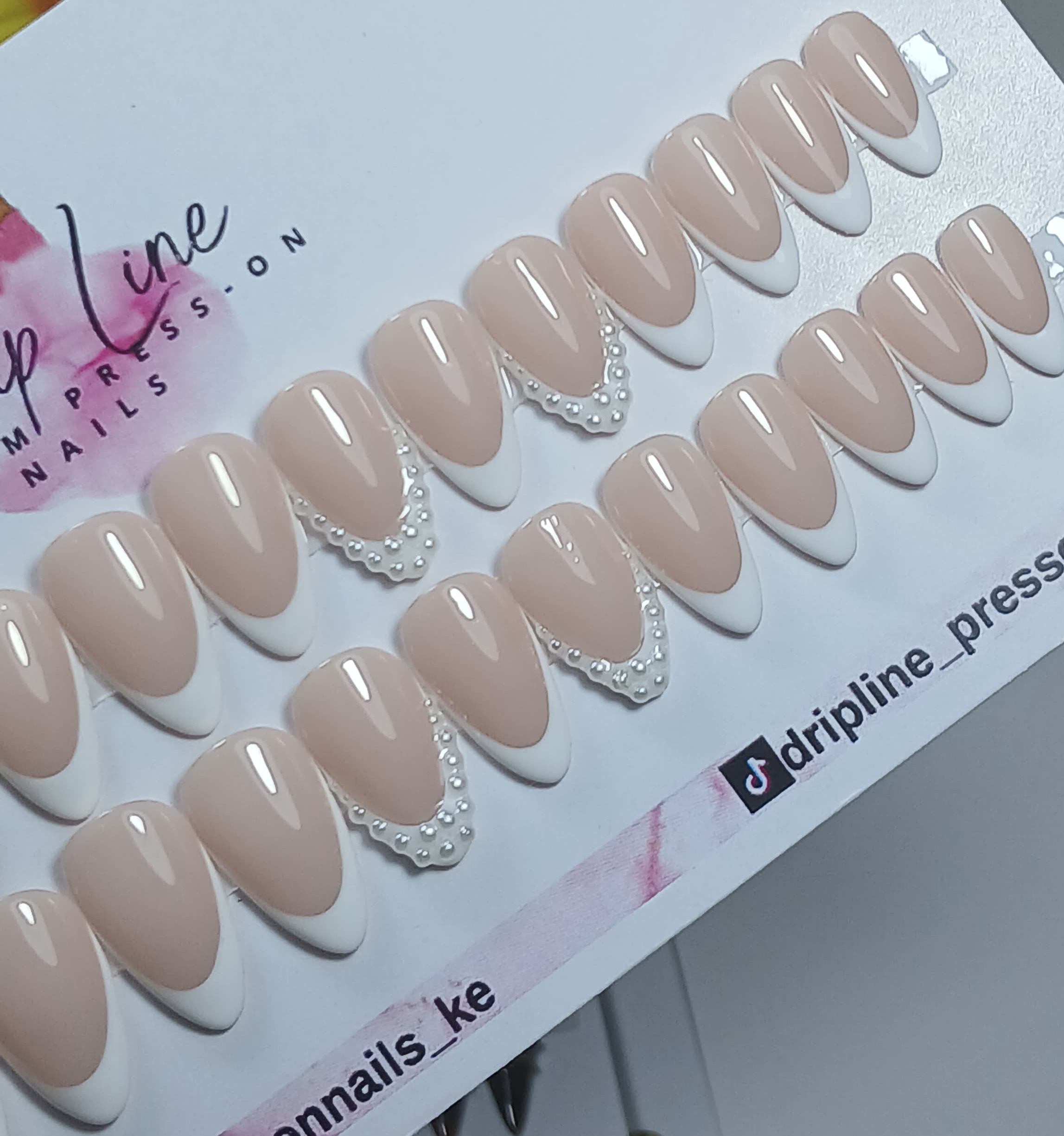 Almond W/ White Tips