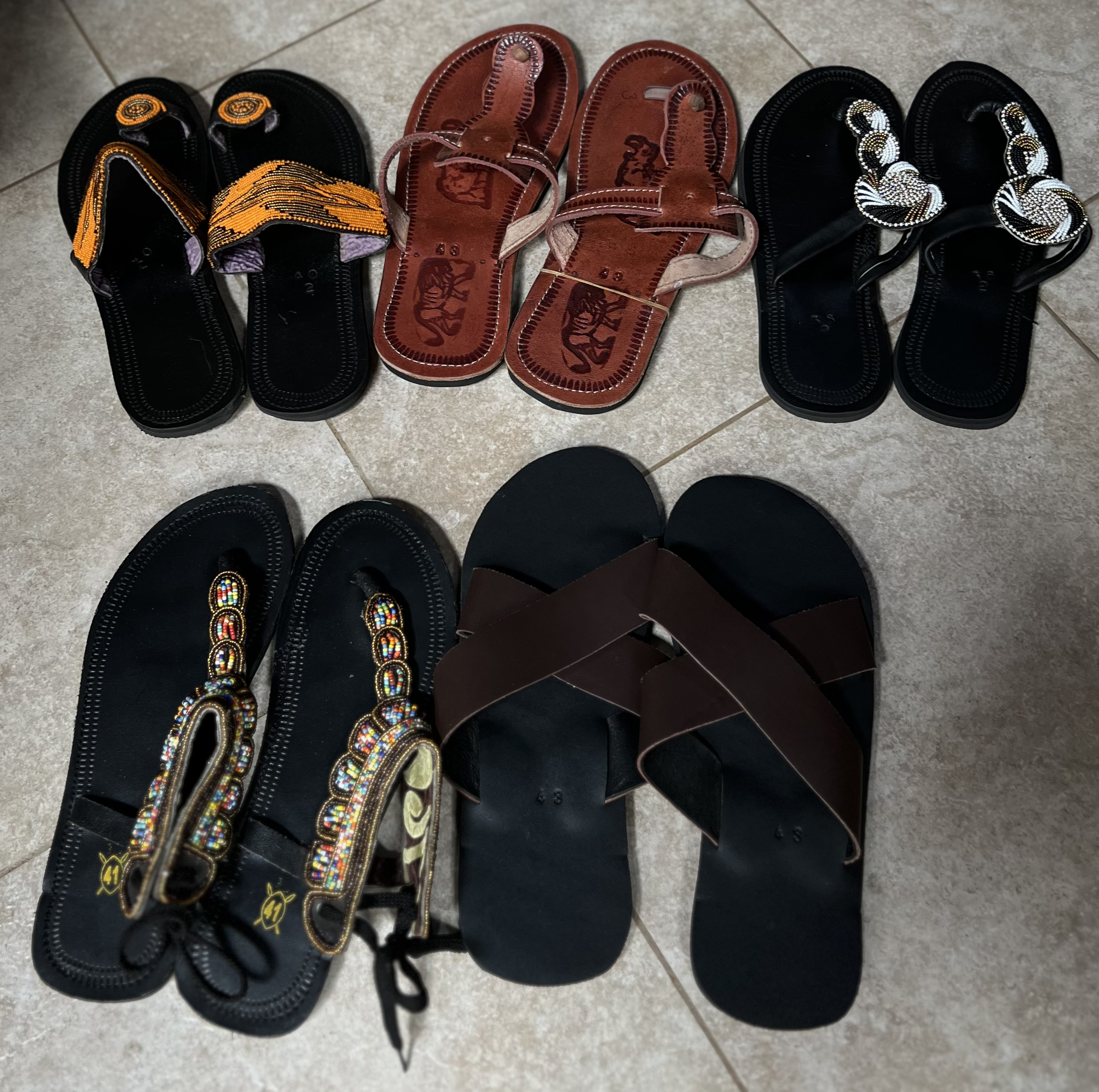 Maasai sandals