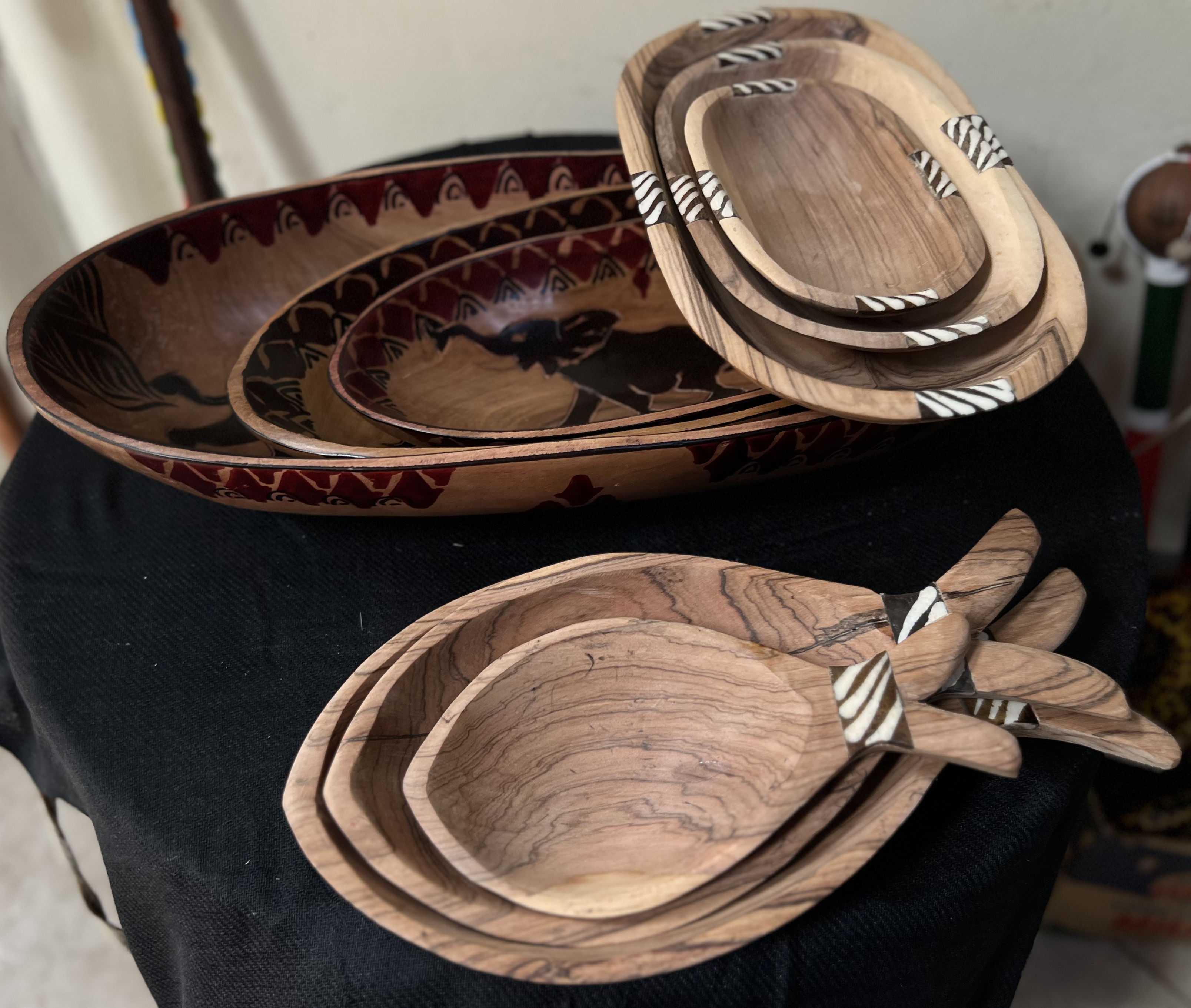 Wooden bowls