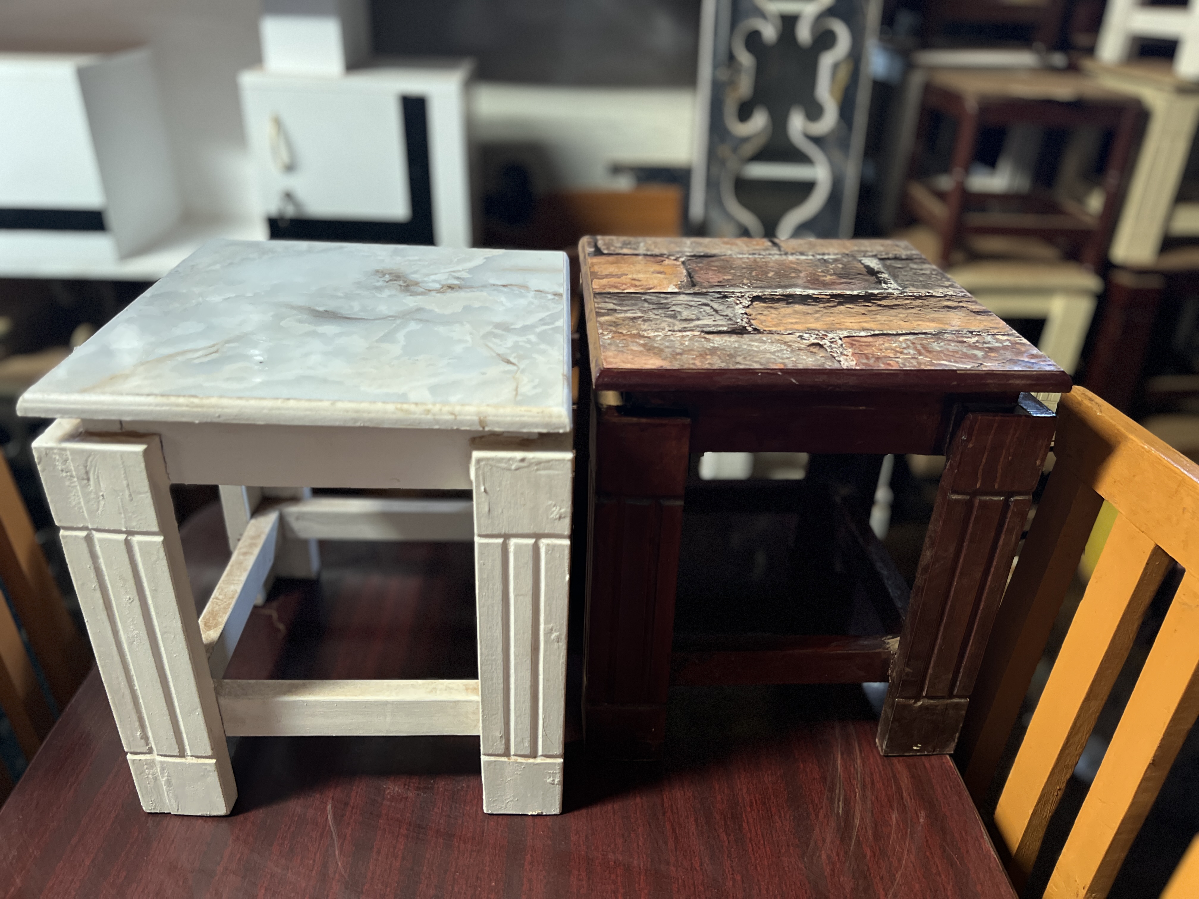 Wooden  stool (large)